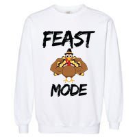 Feast Mode Thanksgiving Turkey Biceps Garment-Dyed Sweatshirt