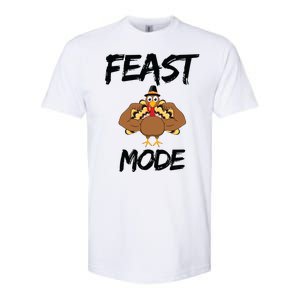 Feast Mode Thanksgiving Turkey Biceps Softstyle CVC T-Shirt