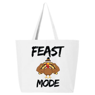 Feast Mode Thanksgiving Turkey Biceps 25L Jumbo Tote