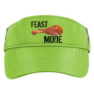 Feast Mode Thanksgiving Turkey Leg Adult Drive Performance Visor