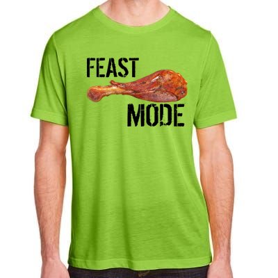 Feast Mode Thanksgiving Turkey Leg Adult ChromaSoft Performance T-Shirt