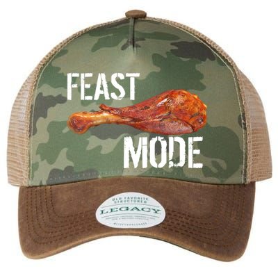 Feast Mode Thanksgiving Turkey Leg Legacy Tie Dye Trucker Hat