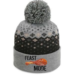 Feast Mode Thanksgiving Turkey Leg The Baniff Cuffed Pom Beanie