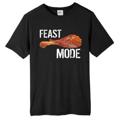 Feast Mode Thanksgiving Turkey Leg Tall Fusion ChromaSoft Performance T-Shirt