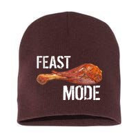 Feast Mode Thanksgiving Turkey Leg Short Acrylic Beanie