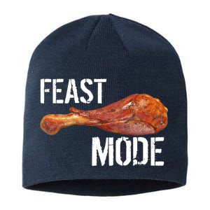 Feast Mode Thanksgiving Turkey Leg Sustainable Beanie