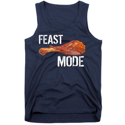 Feast Mode Thanksgiving Turkey Leg Tank Top