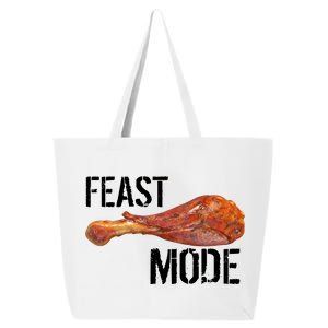 Feast Mode Thanksgiving Turkey Leg 25L Jumbo Tote