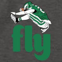 Fly Eagle Birds Football Fan Vector Backpack