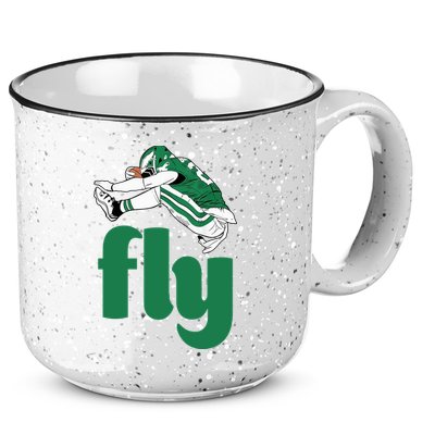 Fly Eagle Birds Football Fan 15oz Campfire Ceramic Mug