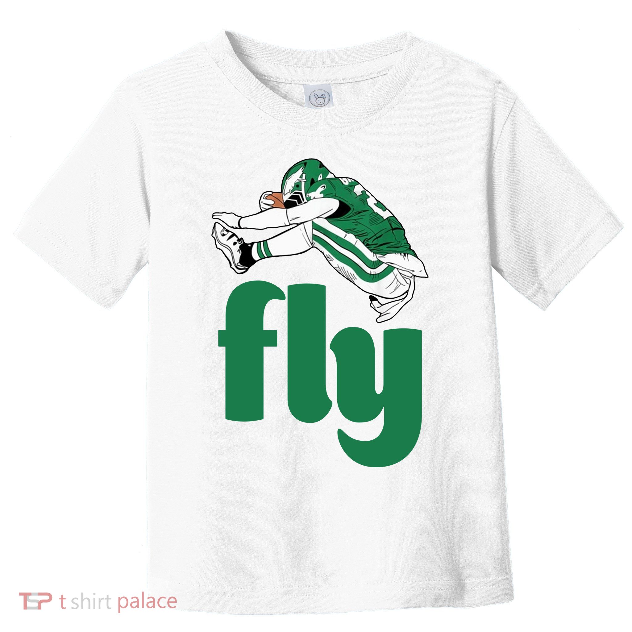 Fly Eagle Birds Football Fan Toddler T-Shirt