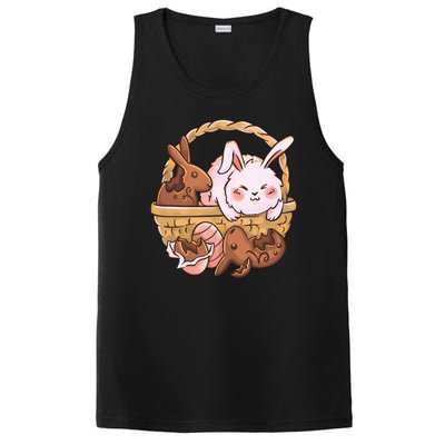 Fat Easter Bunny Cute PosiCharge Competitor Tank