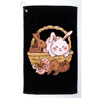 Fat Easter Bunny Cute Golf Towel