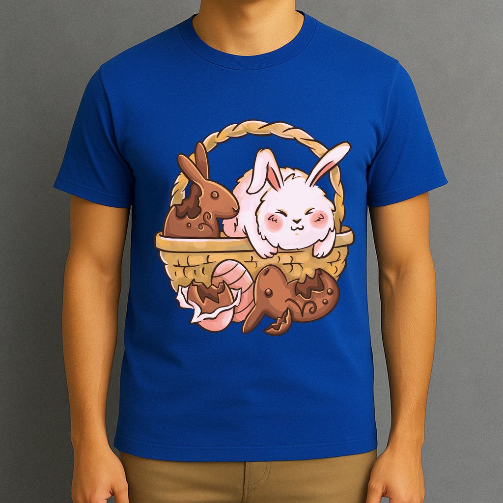 Fat Easter Bunny Cute T-Shirt