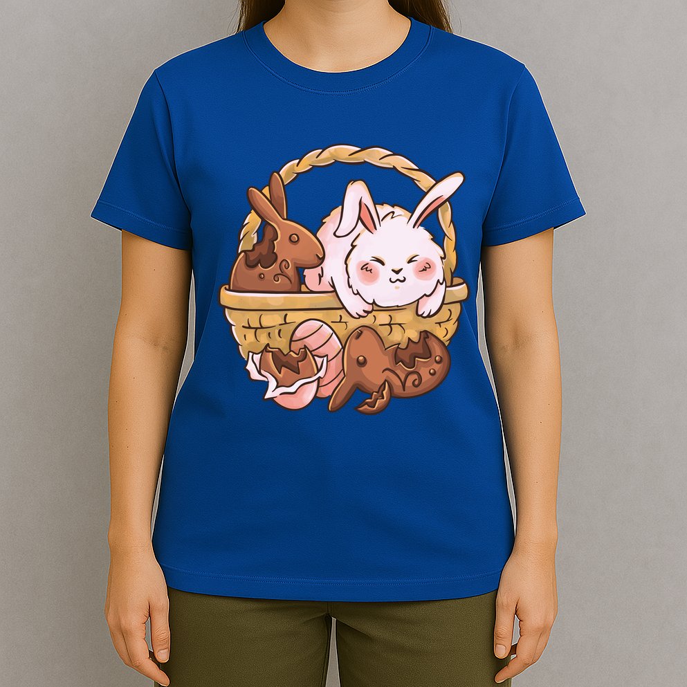Fat Easter Bunny Cute T-Shirt