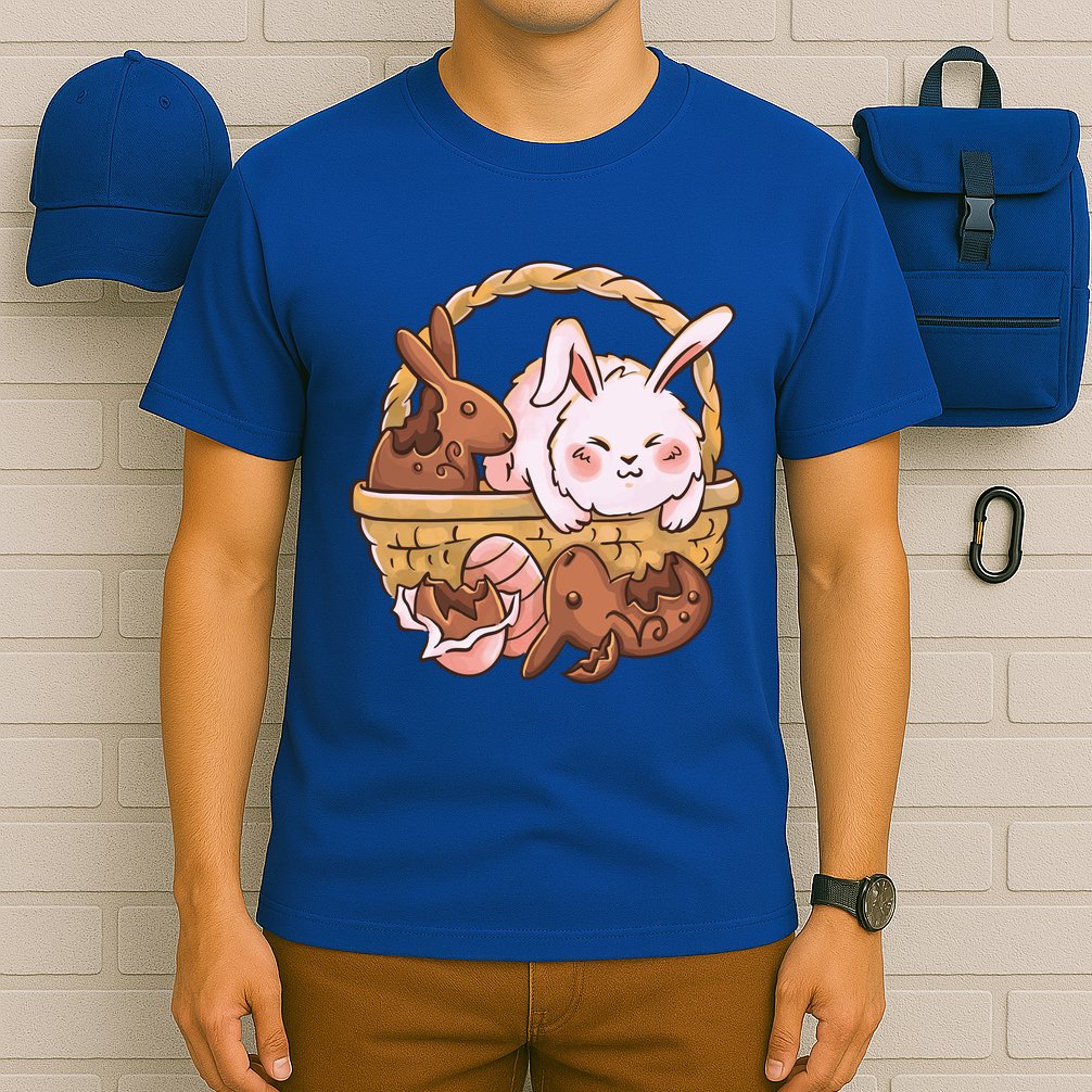 Fat Easter Bunny Cute T-Shirt