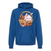 Fat Easter Bunny Cute Premium Hoodie