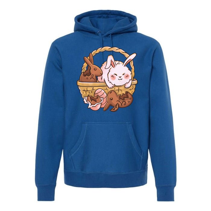 Fat Easter Bunny Cute Premium Hoodie