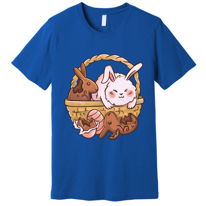 Fat Easter Bunny Cute Premium T-Shirt