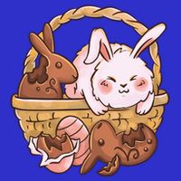 Fat Easter Bunny Cute Premium T-Shirt