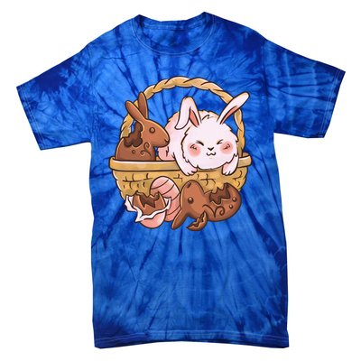 Fat Easter Bunny Cute Tie-Dye T-Shirt