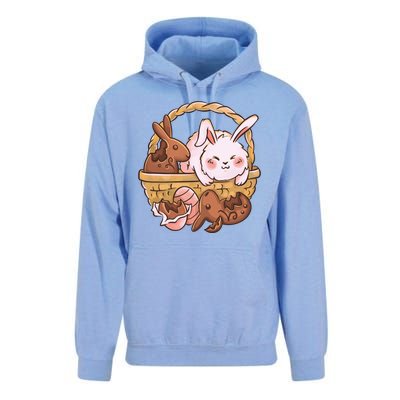 Fat Easter Bunny Cute Unisex Surf Hoodie