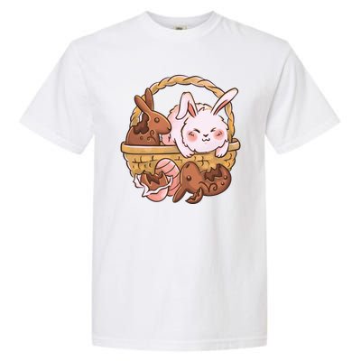 Fat Easter Bunny Cute Garment-Dyed Heavyweight T-Shirt