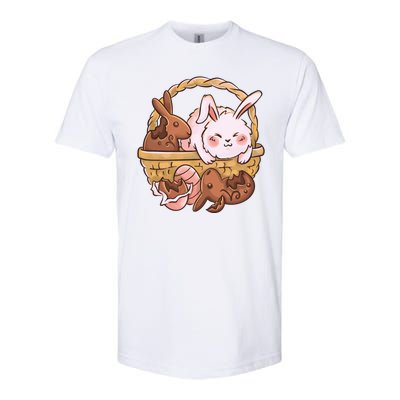 Fat Easter Bunny Cute Softstyle CVC T-Shirt