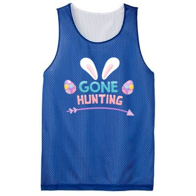 Funny Easter Basket Egg Gone Hunting Funny Gift Mesh Reversible Basketball Jersey Tank