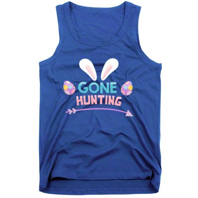 Funny Easter Basket Egg Gone Hunting Funny Gift Tank Top