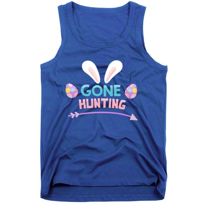 Funny Easter Basket Egg Gone Hunting Funny Gift Tank Top