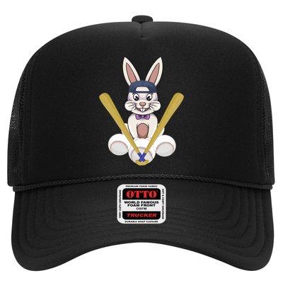 Funny Easter Bunny With Baseball Cap Baseball Lover Pitcher Funny Gift Hat