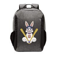 Funny Easter Bunny With Baseball Cap Baseball Lover Pitcher Funny Gift Vector Backpack