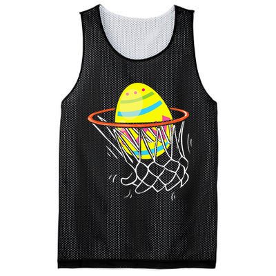 Funny Easter Basketball Egg Hunting Mesh Reversible Basketball Jersey Tank