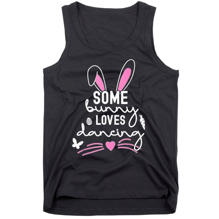 Funny Easter Bunny Ears Dancing Dance Lover Pun Tank Top