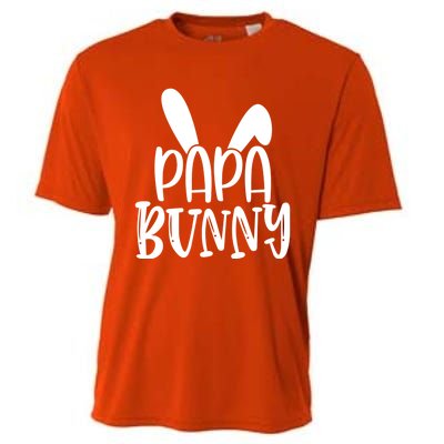 Family Easter Bunny Dad Daddy Happy Easter Papa Bunny Gift Cooling Performance Crew T-Shirt