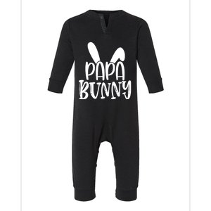 Family Easter Bunny Dad Daddy Happy Easter Papa Bunny Gift Infant Fleece One Piece