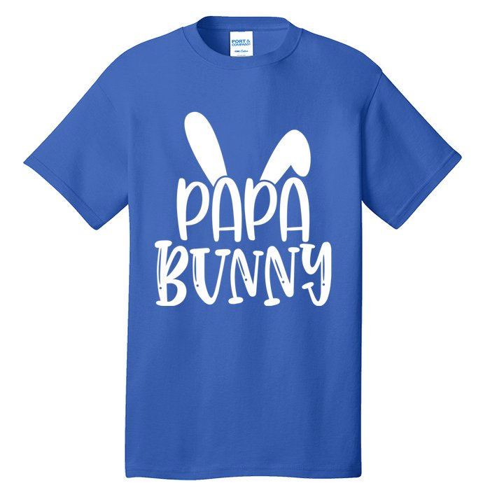 Family Easter Bunny Dad Daddy Happy Easter Papa Bunny Gift Tall T-Shirt