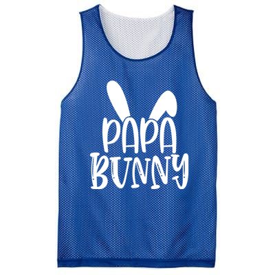 Family Easter Bunny Dad Daddy Happy Easter Papa Bunny Gift Mesh Reversible Basketball Jersey Tank