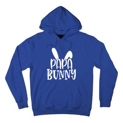 Family Easter Bunny Dad Daddy Happy Easter Papa Bunny Gift Tall Hoodie