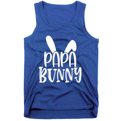 Family Easter Bunny Dad Daddy Happy Easter Papa Bunny Gift Tank Top