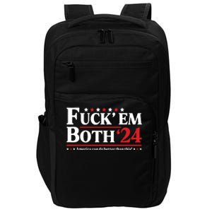 Fuck Em Both 24 America Can Do Better Than This Political Impact Tech Backpack