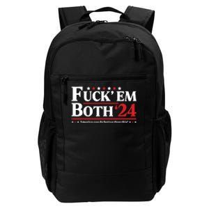 Fuck Em Both 24 America Can Do Better Than This Political Daily Commute Backpack