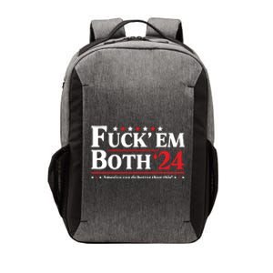 Fuck Em Both 24 America Can Do Better Than This Political Vector Backpack