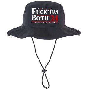 Fuck Em Both 24 America Can Do Better Than This Political Legacy Cool Fit Booney Bucket Hat