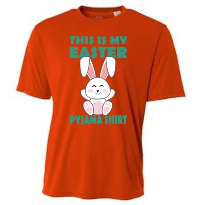 Funny Easter Bunny This Is My Easter Pyjama Cool Gift Cooling Performance Crew T-Shirt