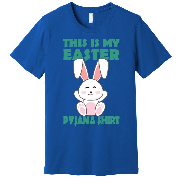 Funny Easter Bunny This Is My Easter Pyjama Cool Gift Premium T-Shirt