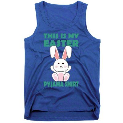 Funny Easter Bunny This Is My Easter Pyjama Cool Gift Tank Top