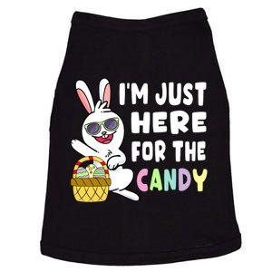 Funny Easter Bunny I'm Just Here For Easter Candy Boy Doggie Tank