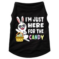 Funny Easter Bunny I'm Just Here For Easter Candy Boy Doggie Tank